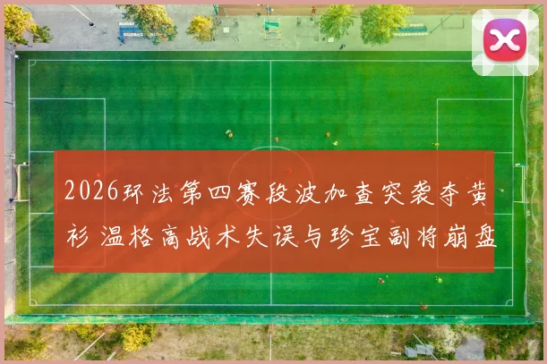 2026环法第四赛段波加查突袭夺黄衫 温格高战术失误与珍宝副将崩盘迹象